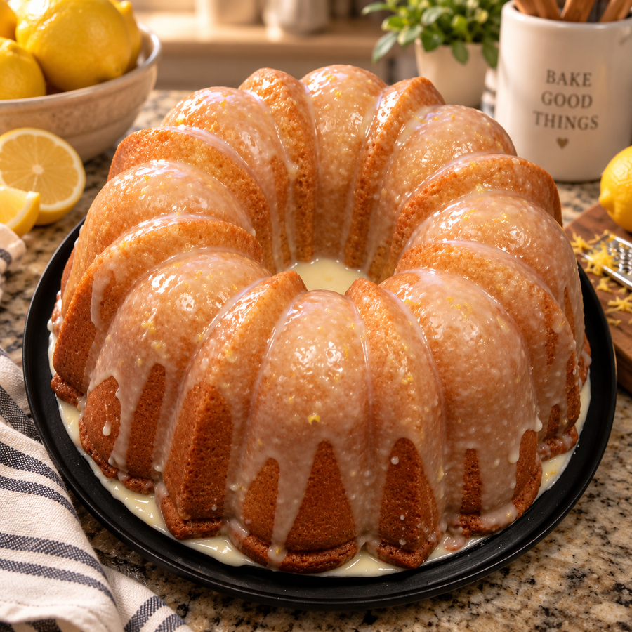 Lemon Drizzle Poundkake
